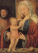 Joos van cleve Holy Family oil painting reproduction